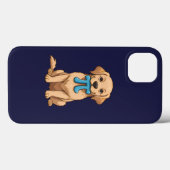 Coques Case-Mate iPhone Chien du jour de Pi avec symbole Pi | Joyeuse Jour (Verso (horizontal))