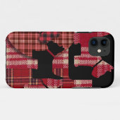 Coques Case-Mate iPhone Chien écossais (Dos (Horizontal))