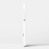 Coques Case-Mate iPhone Chien en dalmate dessin simple noir (Verso / Gauche)