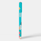 Coques Case-Mate iPhone Chien et fleurs (Verso / Droite)