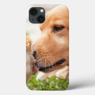 iPhone 13 Case Chien et poussin