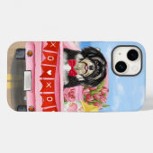 Coques Case-Mate iPhone Chien Havanais Saint Valentin Camion (Verso (horizontal))