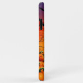 Coques Case-Mate iPhone Chien joyeux d'Halloween (Dos/Droite)