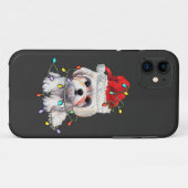 Coques Case-Mate iPhone Chien maltais Noël, Chien maltais de Noël (Dos (Horizontal))