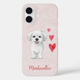Coques iPhone 16 Chien maltais race