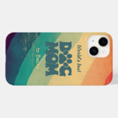 Coques Case-Mate iPhone Chien Maman Retro Super Personnalisé (Verso (horizontal))