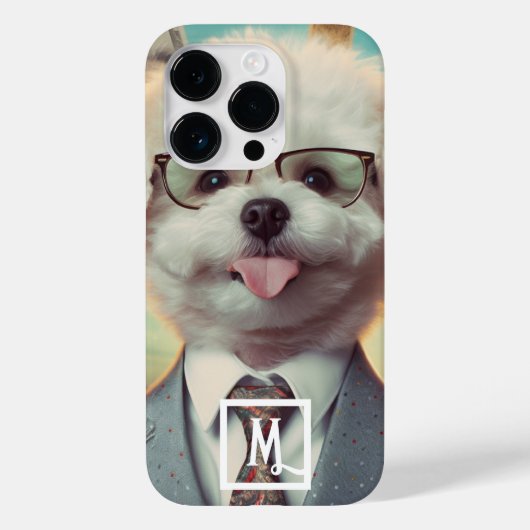 Coques Case-Mate iPhone Chien mignon (Verso)