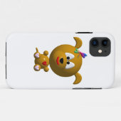 Coques Case-Mate iPhone Chien mignon avec libellule (Dos (Horizontal))