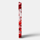 Coques Case-Mate iPhone Chien mignon de la Saint-Valentin (Verso / Gauche)