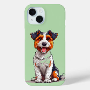 Coque Pour iPhone 15 Chien Mignon Drôle Création Chiot Douce