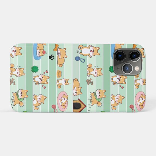 Coques Case-Mate iPhone chien mignon jouant saut dormir (Dos (Horizontal))