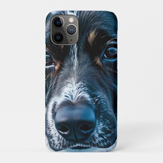 Coques Case-Mate iPhone Chien Mignon Qui Regarde Autour (Dos)