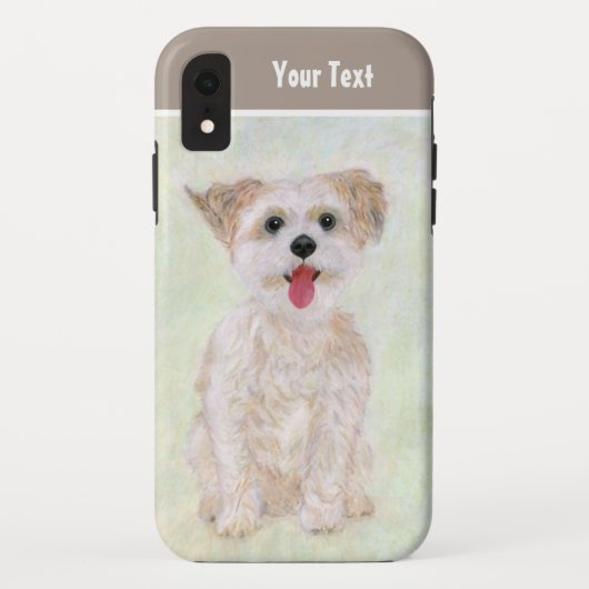 Coques Case-Mate iPhone Chien Morkie (Dos)