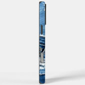 Coques Case-Mate iPhone Chien Patchwork Art Denim (Verso / Droite)