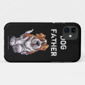 Coques Case-Mate iPhone Chien Père St. Bernard Art (Dos (Horizontal))