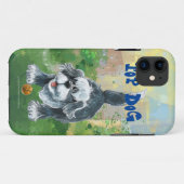 Coques Case-Mate iPhone Chien principal Shaggy Sheep Chien (Dos (Horizontal))