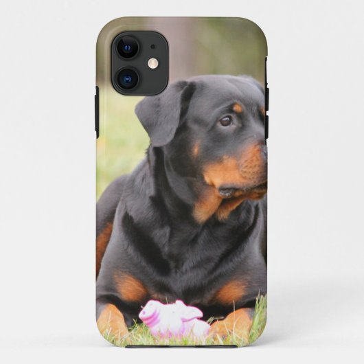 Coques Case-Mate iPhone Chien Rottweiler (Dos)