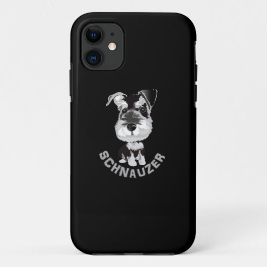 Coques Case-Mate iPhone Chien Schnauzer (Dos)