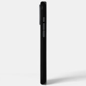 Coques Case-Mate iPhone Chien Schnauzer noir en colère (Verso / Gauche)