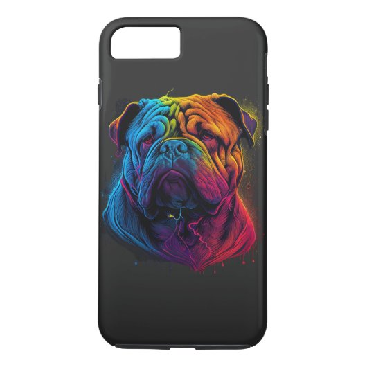 Coques Case-Mate iPhone Chien Shar Pei, Shar-Pei, chinois clair et luffeux (Dos)