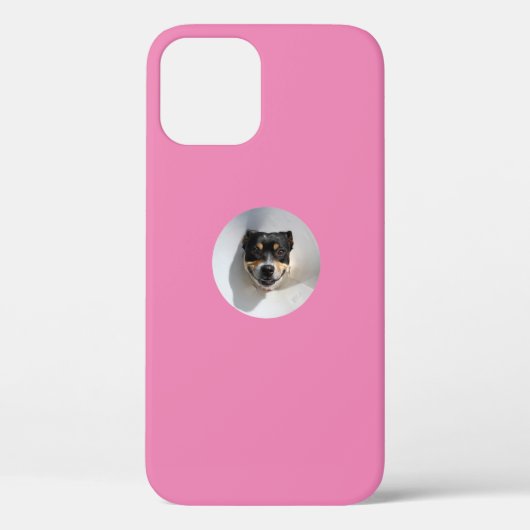Coques Case-Mate iPhone Chien souriant drôle Coque-coque iphone Mate (Verso)