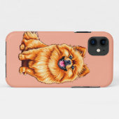 Coques Case-Mate iPhone chien spitz japonais (Dos (Horizontal))