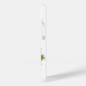 Coques Case-Mate iPhone Chien tacheté avec un oiseau (Verso / Gauche)