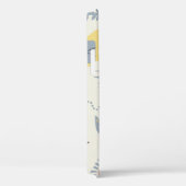 Coques Case-Mate iPhone Chien-taureaux français : Répétition florale scand (Verso / Droite)