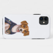 Coques Case-Mate iPhone Chien ukrainien Patron T-Shirt (Dos (Horizontal))