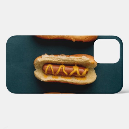 Coques Case-Mate iPhone Chiens chauds et fusils (Verso (horizontal))