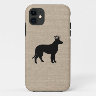Coque iPhone 11 Chiens chics de chiot minable de roi labrador