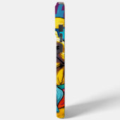 Coques Case-Mate iPhone Chiens colorés (Verso / Gauche)