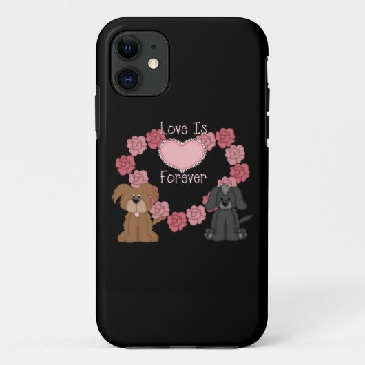 Coques Case-Mate iPhone Chiens d'amour pour toujours (Dos)