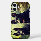 Coques Case-Mate iPhone Chiens d'art (Verso)