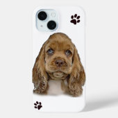 Coques Case-Mate iPhone Chiens de chiots (Verso)