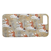 Coques Case-Mate iPhone Chiens de St Bernard avec un arrière - plan (Dos (Horizontal))