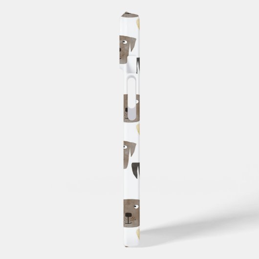 Coques Case-Mate iPhone Chiens du Labrador (Verso / Gauche)