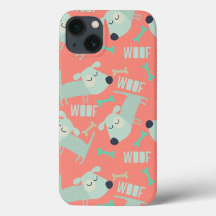 Coques Pour iPhone Chiens et os de Woof