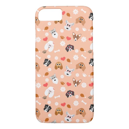 Coques Case-Mate iPhone Chiens futés (Dos)