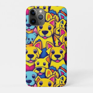 Case-Mate iPhone Case Chiens jolies et colorés Chiens heureux