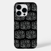 Coques Case-Mate iPhone Chiens Meow (Verso)