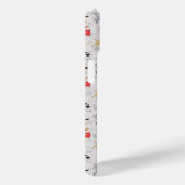 Coques Case-Mate iPhone Chiens mignons Design Motif Blanc (Verso / Droite)