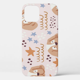 Case-Mate iPhone Case Chiens mignons, étoiles, lignes : vintage sans sou