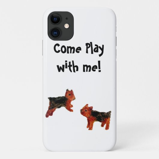 Coques Case-Mate iPhone Chiens mignons Terriers (Dos)