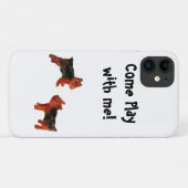 Coques Case-Mate iPhone Chiens mignons Terriers (Dos (Horizontal))