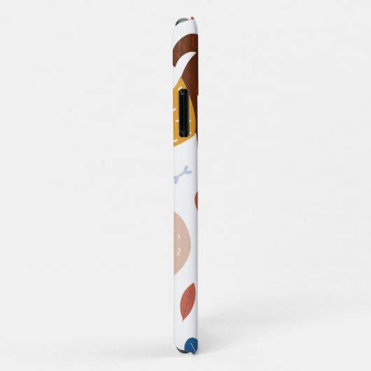 Coques Case-Mate iPhone Chiens motifs (Dos/Droite)