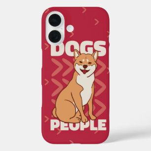 Coques iPhone 16 Chiens > Personnes - Shiba Inu Amoureux des chiens