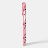 Coques Case-Mate iPhone Chiens roses mignons (Verso / Gauche)