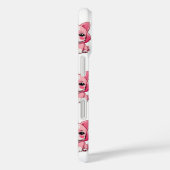 Coques Case-Mate iPhone Chiens roses mignons - Blanc (Verso / Droite)