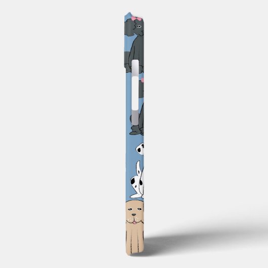 Coques Case-Mate iPhone Chiens souriants (Verso / Gauche)